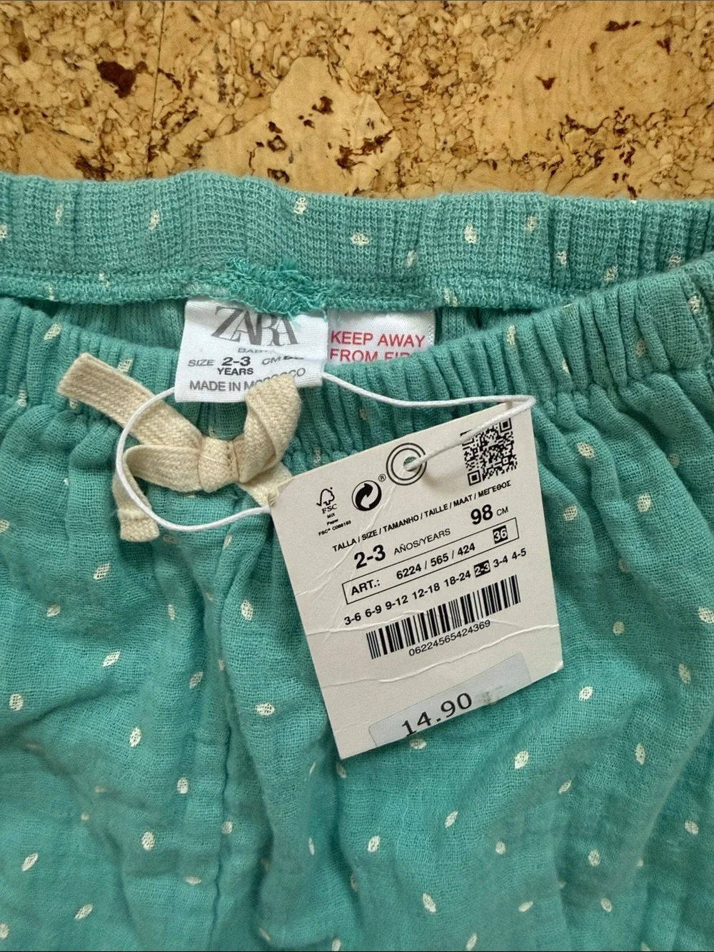 Zara Polka Dot Cotton Bloomers